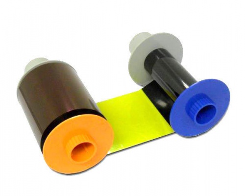 Fargo 84061 YMCFK Colour and Fluorescing Ribbon for HDP5000 (500 Prints)