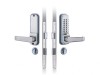 Codelocks CL425 Digital Lock with Mortice Lock - Stainless Steel