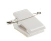 Plastic ID Combination Clip with Pin and Self-Adhesive Pad (Pack of 100)