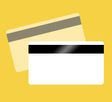 Magnetic Stripe Plastic Cards