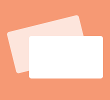 Blank White Plastic Cards