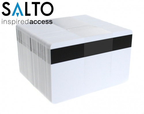 Salto PCM01KB50HI 1K Contactless Cards with 2750oe Hi-Co Magnetic Stripe (Pack of 100)