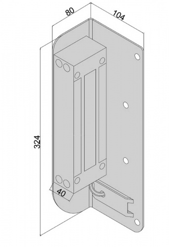 GATEMASTER EMGK Gate Maglock System