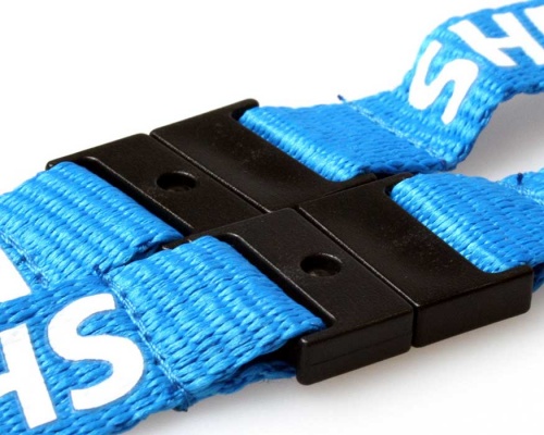NHS Staff Lanyards with Triple Breakaway and Trigger Clip (Pack of 100)