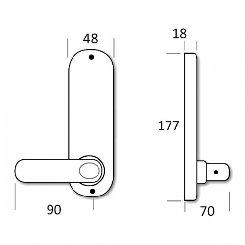 Borg Locks BL5201 Marine Grade Pro Digital Lock