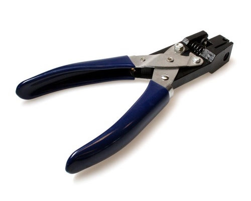 Heavy Duty Plier Style Plastic Card Hole Punch