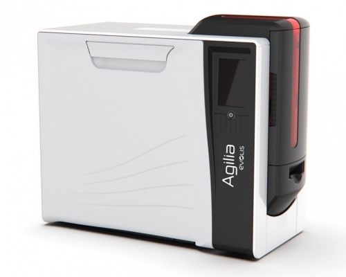 Evolis Agilia Simplex Retransfer ID Card Printer (Single-Sided)