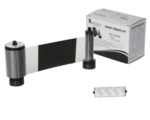 IDP Smart 30/50 Mono 650655 Black Ribbon with Overlay (600 Prints)
