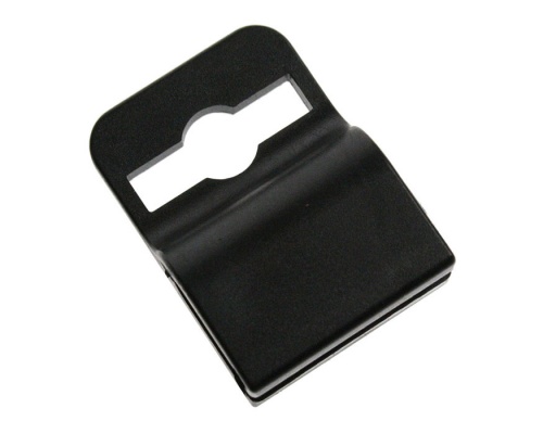 Black Gripper ID Card Clips for 760 Micron Cards (Pack of 100)