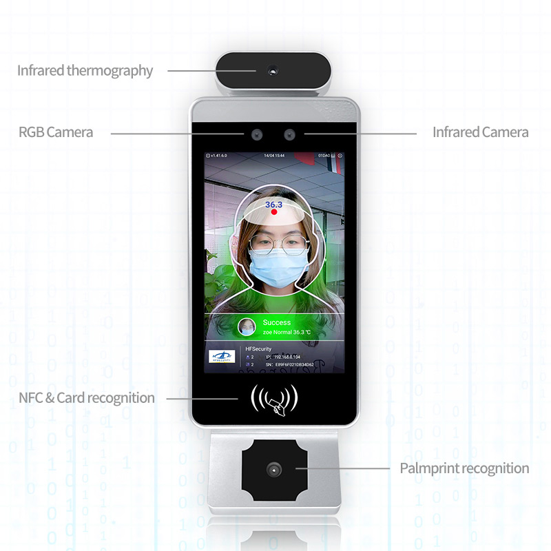 HFSecurity RA08T-P Palm Face Recognition Device