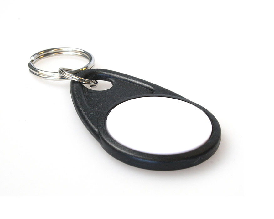 Black and White MIFARE Classic EV1 Key Fobs (Pack of 100)