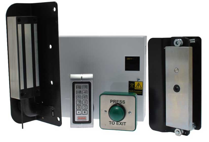 GATEMASTER Gate Maglock & Digital Keypad Kit