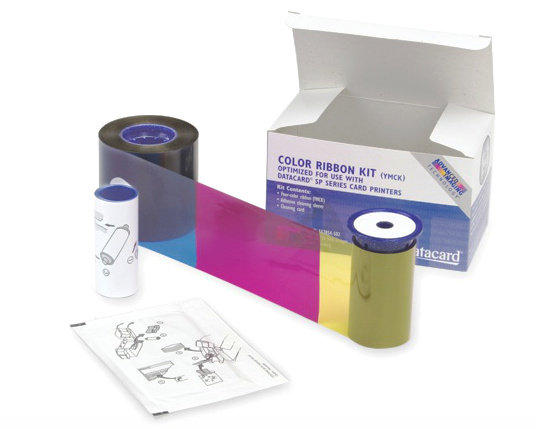 Datacard 534100-001 YMCKT Full Colour Ribbon for SD160 (250 Prints)