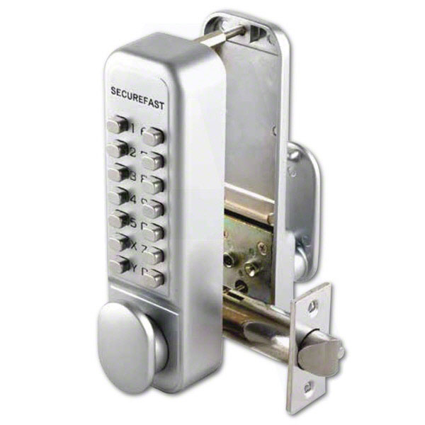 SBL320 Easy Change Digital Lock with Tubular Latch & Holdback