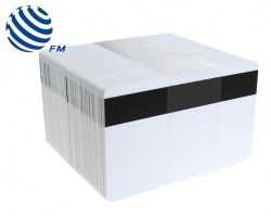Fudan FM11HIRF08 1K Blank Cards with 2750oe Hi-Co Magnetic Stripe (Pack of 100)